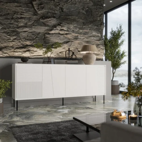 ABI kumode 200 balta
