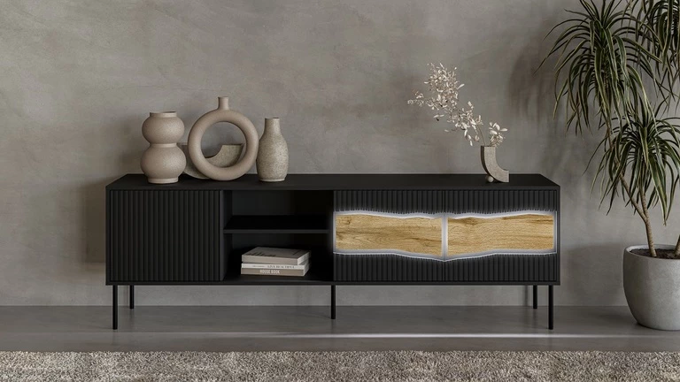 Iebūvēts TV skapis 3D1W