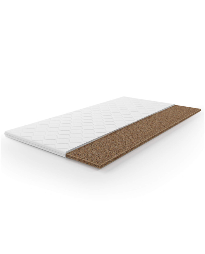 Kokosriekstu matracis 160x200 cm, divpusējs, kokosriekstu paklājiņš, noņemams pārvalks, H4, 3 cm, Comforteo — изображение 3