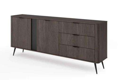 Kumode 195 cm 2D3S ar rievām Veris