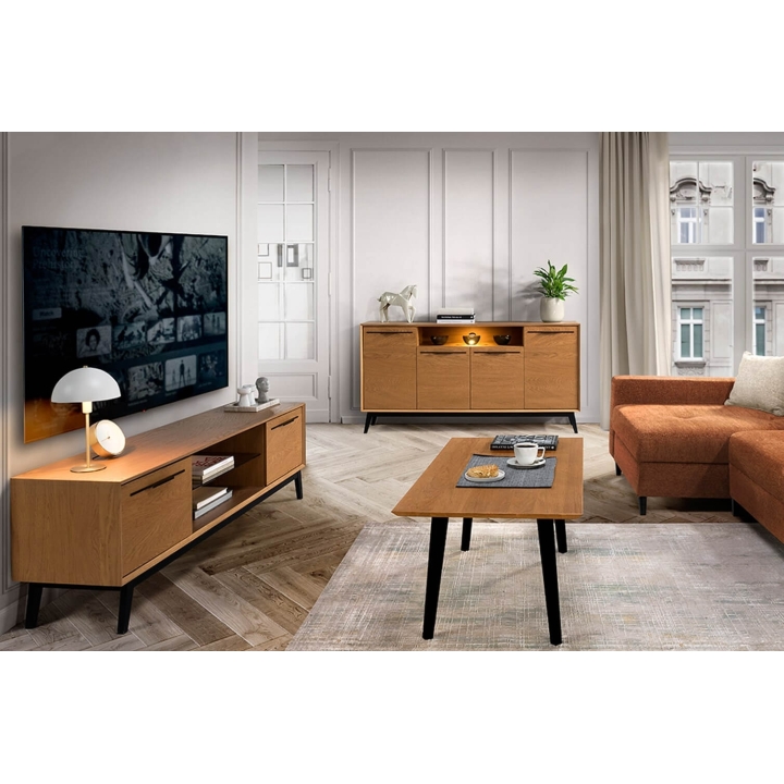 Vitrīna Lazure 10, pa kreisi, 1 durvis, Szynaka Meble — изображение 5