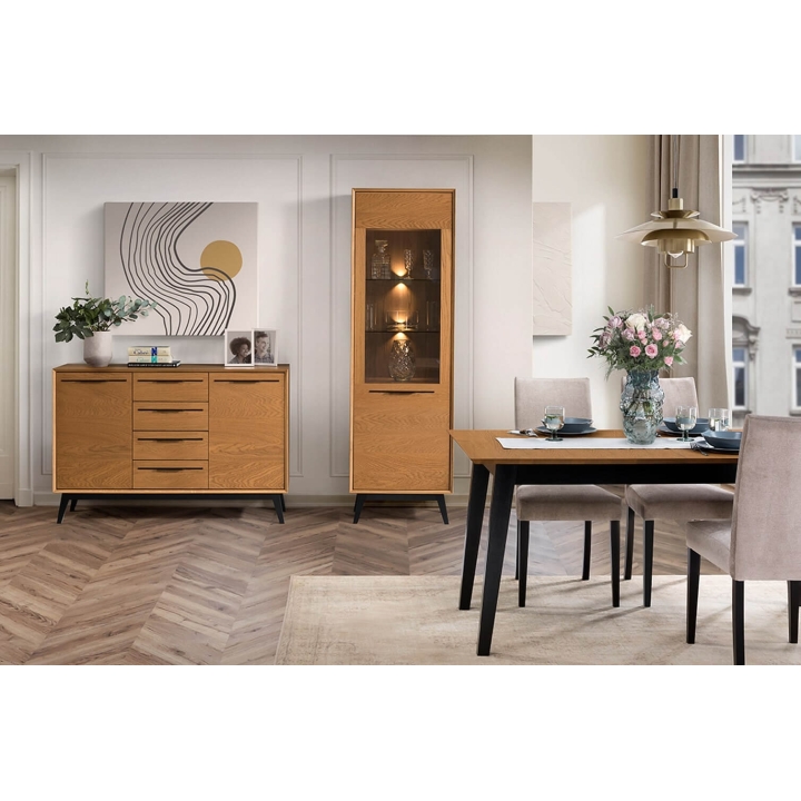 Vitrīna Lazure 10, pa kreisi, 1 durvis, Szynaka Meble — изображение 7