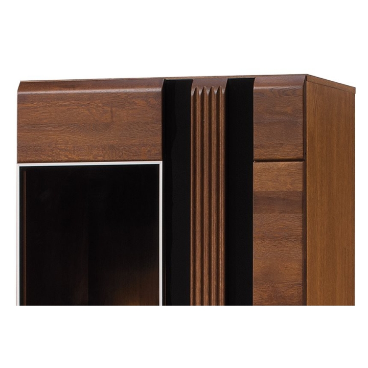 Porti Type 10 antīka ozolkoka vitrīna Szynaka Furniture — 2 attēls