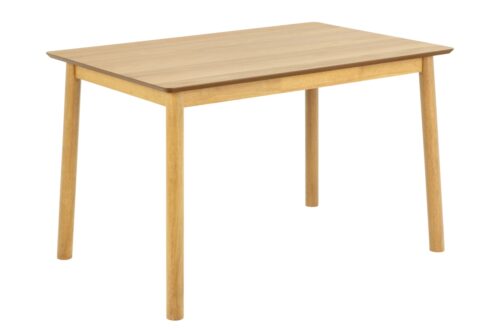 ZARION dabīgais ozols – VIRTUVES GALDS 120 cm, KOKA FANIERIJS