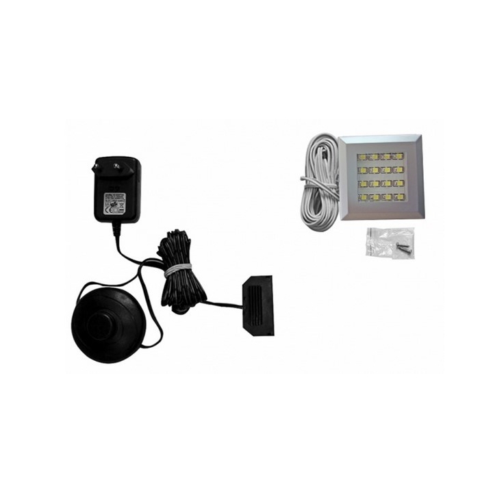 LED apgaismojuma komplekts 1 punkta IZLED09-01-WK01 Forte