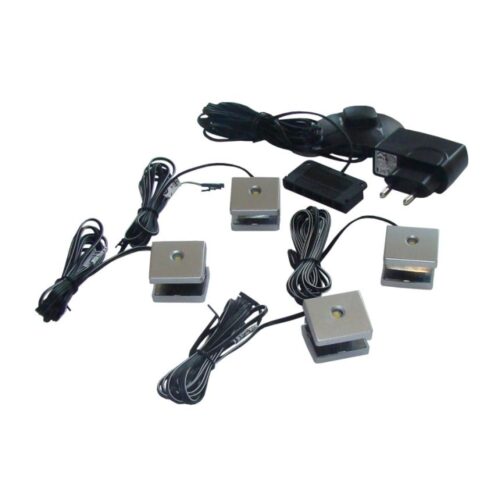 Apgaismojuma komplekts 4 x gaismas punkti 3-L-BN-4-0000-01 Szynaka Meble