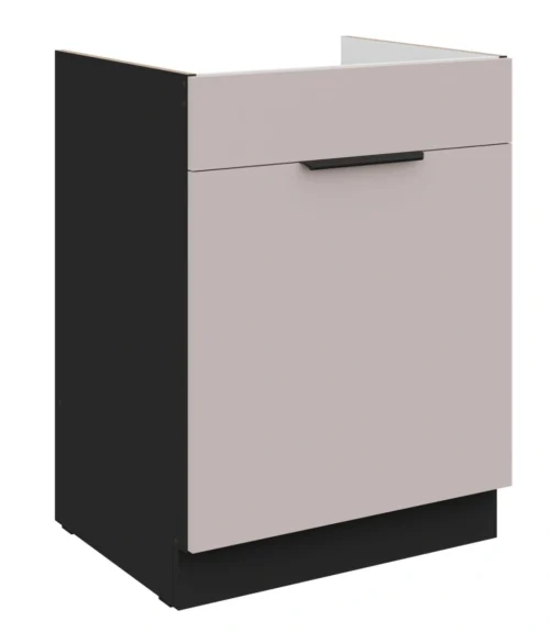 Apakšējais skapītis 60 cm, izlietne, atvilktne Arona 60 ZL 1S BB PREMIUM BOX