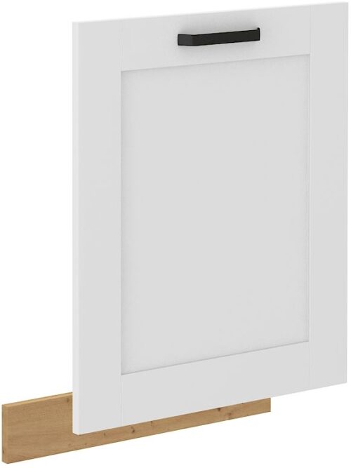 Trauku mazgājamās mašīnas priekšpuse, 60 cm, pārklāts panelis, Luna white/artisan, ZM, 713×596