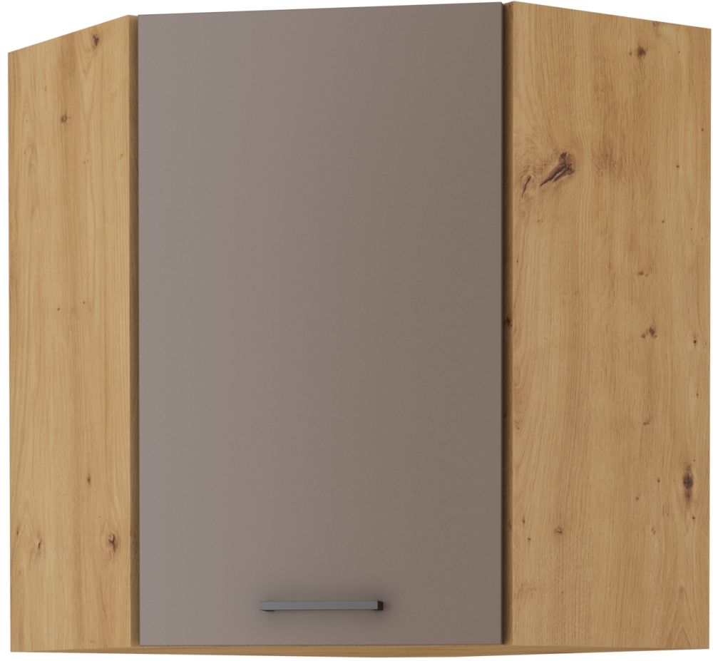 Augšējais stūra skapis 60 cm Boloņas stilā 60x60 GN-72 (45 grādi) 1F