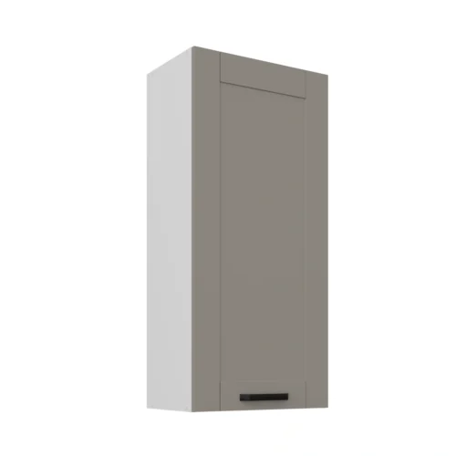 Sienas skapītis 50 cm Luna balts/māla pelēks 50 G-108 1F