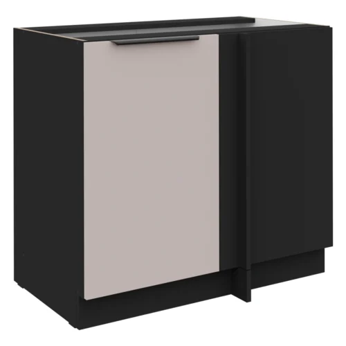 Stūra skapītis ar pamatni 105/60 cm Arona 105 ND 1F BB