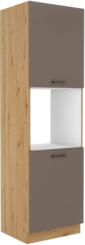 60 cm augsts skapis, Bologna 60 DP-210 2F cepeškrāsns