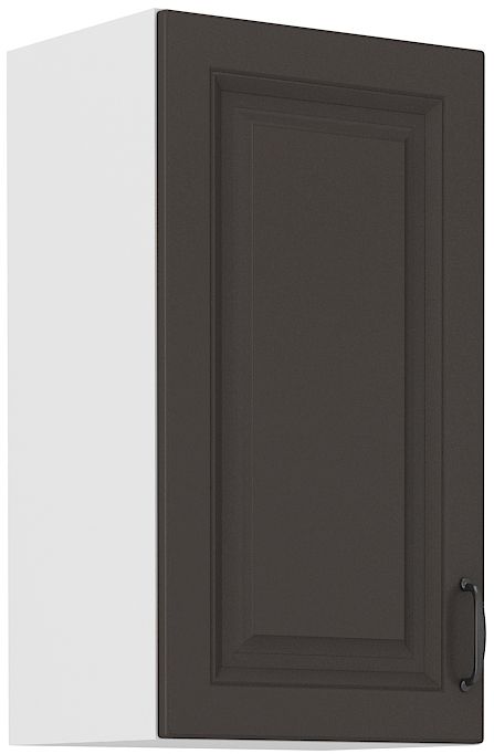 Sienas skapītis 40 cm Stillo balts/grafīts 40 G-72 1F