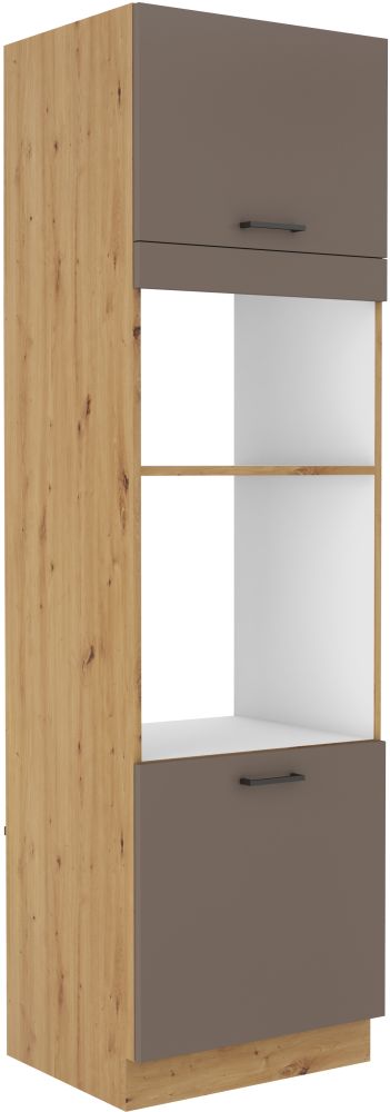 60 cm kolonnas skapja krāsns un mikroviļņu krāsns Bologna 60 DPM-210 2F