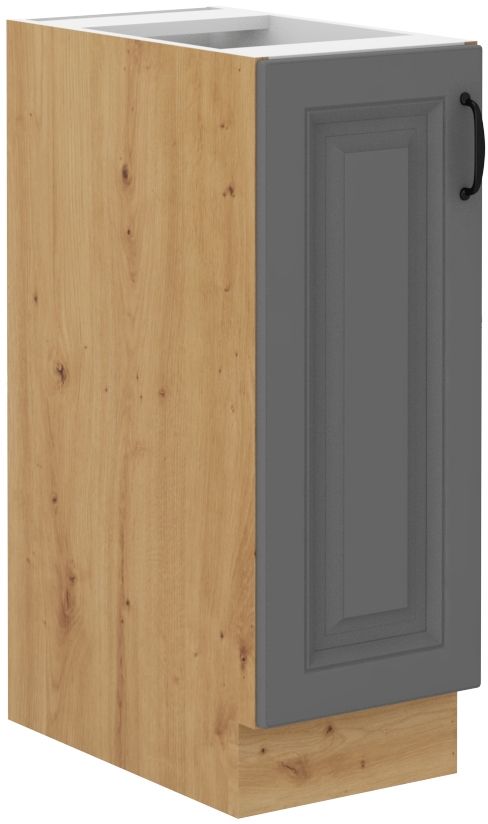 Pamata skapis 30 cm Cargo Stillo artisan/putekļu pelēks 30 D CARGO BB