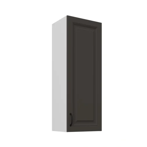 Sienas skapītis 40 cm Stillo balts/grafīts 40 G-108 1F