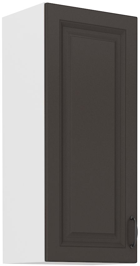 Sienas skapītis 40 cm Stillo balts/grafīts 40 G-90 1F