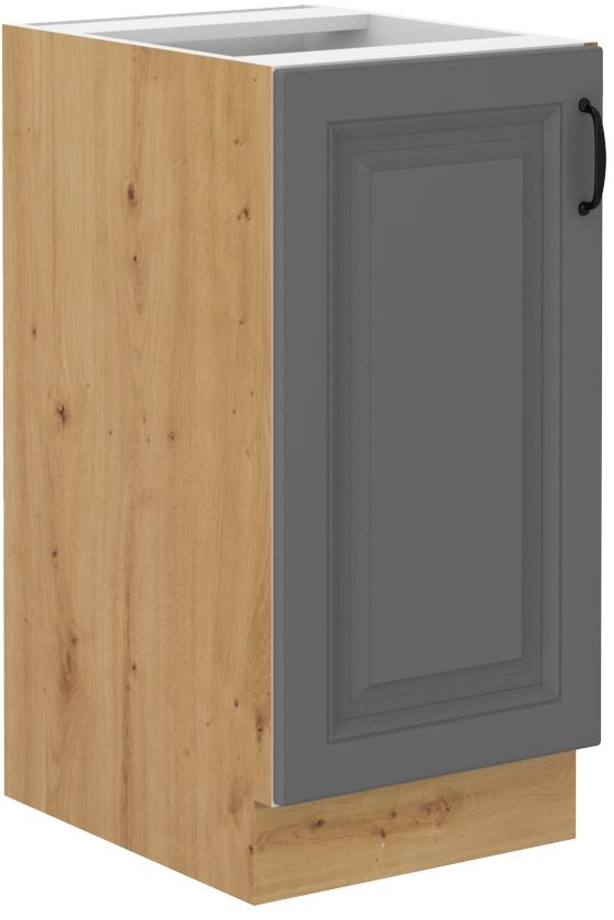 Apakšējais skapītis 40 cm Stillo artisan/pelēks 40 D 1F BB