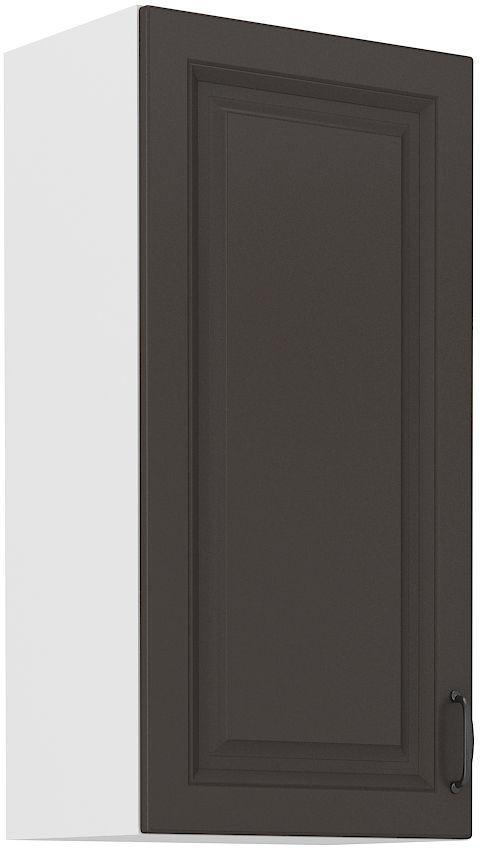 Sienas skapītis 45 cm Stillo balts/grafīts 45 G-90 1F