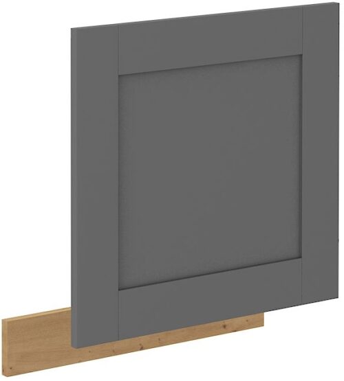 Trauku mazgājamās mašīnas priekšpuse 60 cm, atvērts panelis Luna artisan/dustgrey ZM 570×596