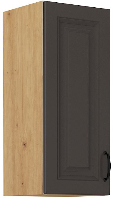 Sienas skapītis 30 cm Stillo artisan/grafīta krāsā 30 G-72 1F
