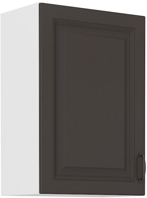Sienas skapītis 50 cm Stillo balts/grafīts 50 G-72 1F