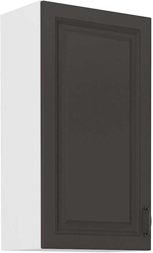 Sienas skapītis 50 cm Stillo balts/grafīts 50 G-90 1F