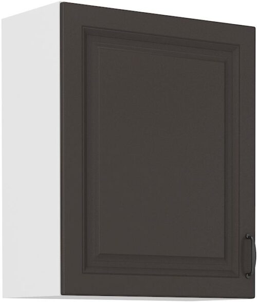 Sienas skapis 60 cm Stillo balts/grafīts 60 G-72 1F