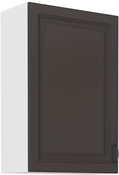 Sienas skapis 60 cm Stillo balts/grafīts 60 G-90 1F