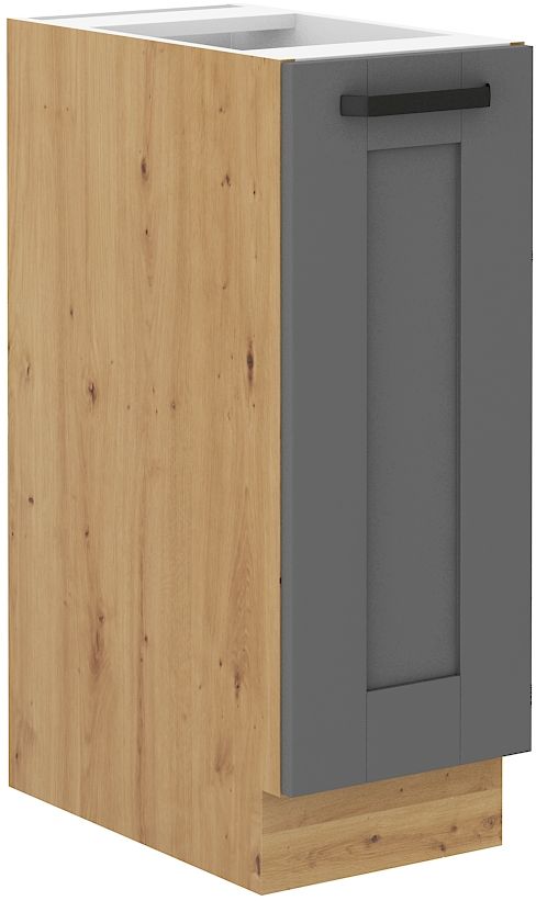 Apakšējais skapītis 30 cm Cargo Luna mākslinieciski/putekļaini pelēks 30 D CARGO BB