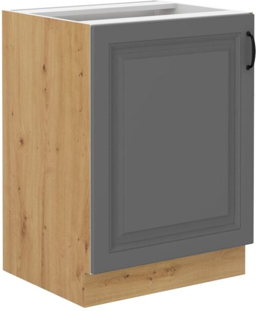 Apakšējais skapītis 60 cm Stillo artisan/pelēks 60 D 1F BB