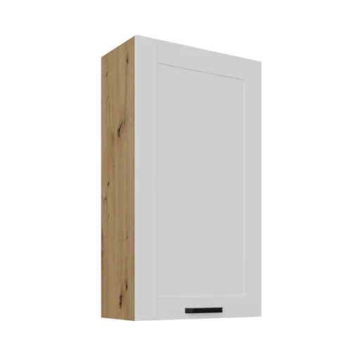 Sienas skapis 60 cm Luna balts/artisan 60 G-108 1F