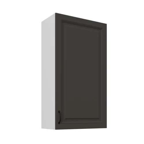 Sienas skapis 60 cm Stillo balts/grafīts 60 G-108 1F