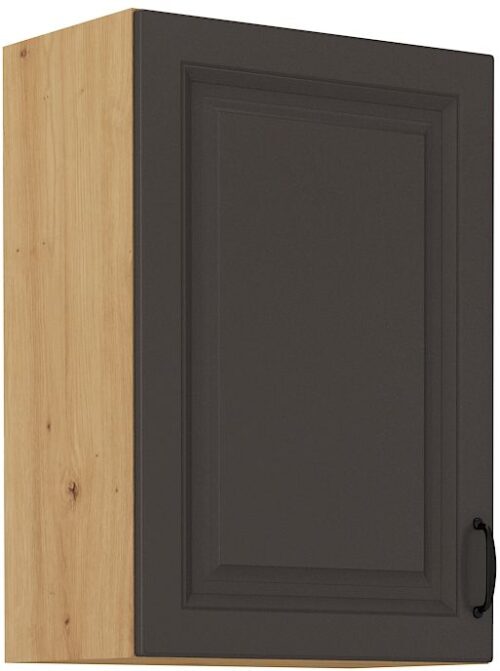 Sienas skapītis 50 cm Stillo artisan/grafīta krāsā 50 G-72 1F