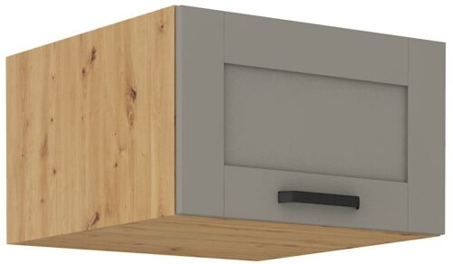 Zems dziļš sienas skapis 60 cm Luna artisan/māla pelēks 60 NAGU-36 1F