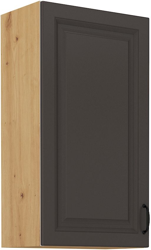 Sienas skapītis 50 cm Stillo artisan/grafīta krāsā 50 G-90 1F
