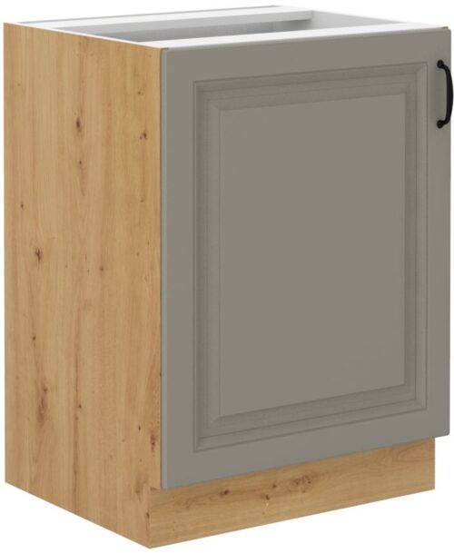 Apakšējais skapītis 60 cm Stillo artisan/māla pelēks 60 D 1F BB