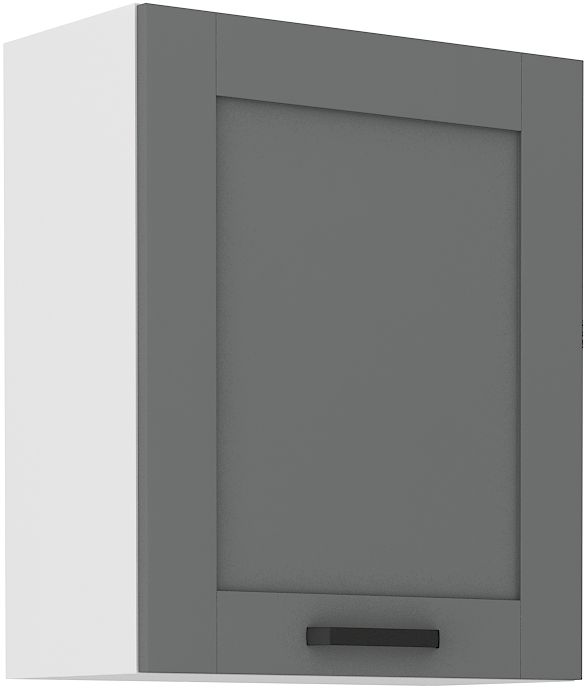 Sienas skapītis 60 cm Luna balts/pelēks 60 G-72 1F