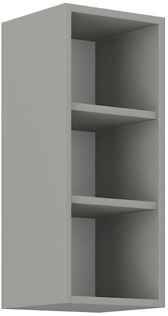 Atvērts augšējais plaukts 30 cm platīna pelēks 30 GOTW-72