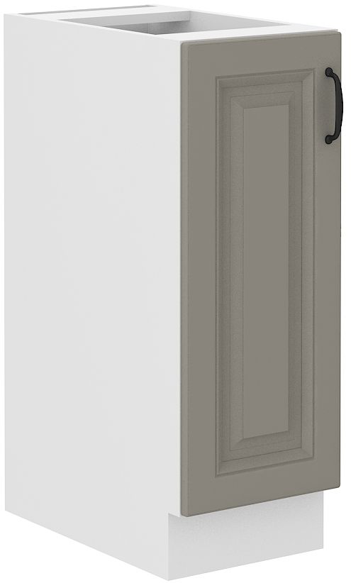 Apakšējais skapītis 30 cm Cargo Stillo balts/māla pelēks 30 D CARGO BB