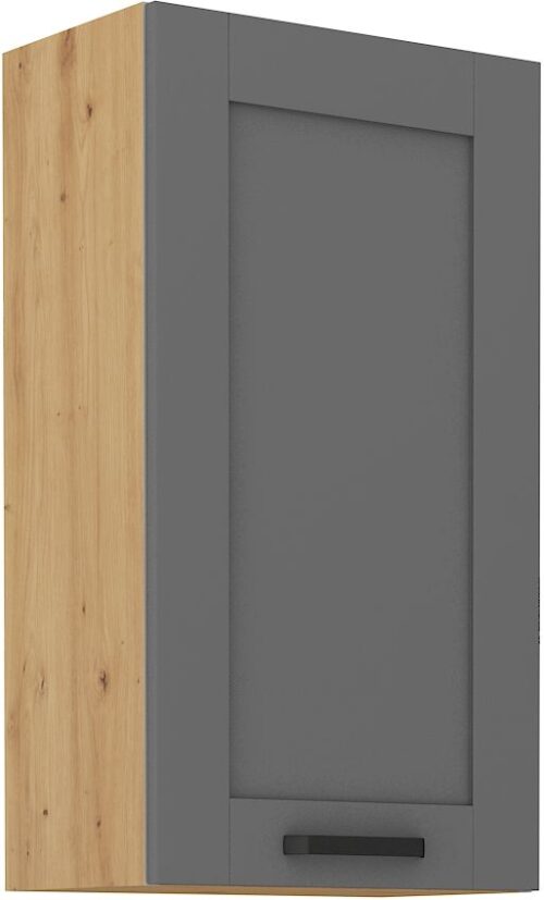 Sienas skapītis 50 cm Luna artisan/pelēks 50 G-90 1F