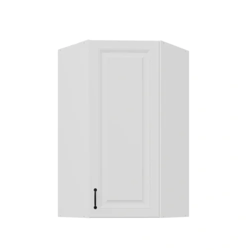 Augšējais stūra skapis 60 cm Stillo balts 60×60 GN-108 45 grādi 1F