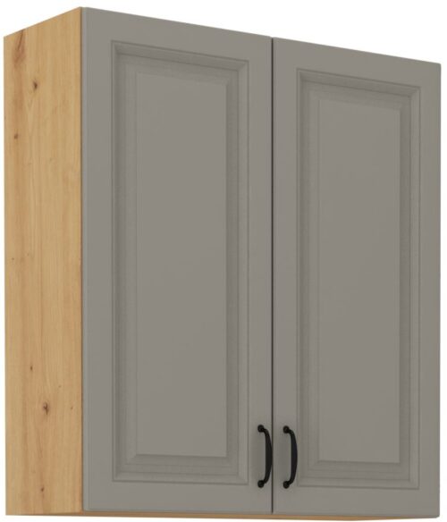 Sienas skapītis 80 cm Stillo artisan/māla pelēks 80 G-90 2F