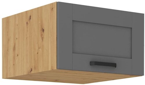 Zems, dziļš sienas skapis 60 cm Luna artisan/pelēks 60 NAGU-36 1F