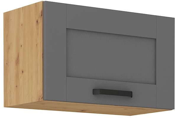 Sienas skapītis ar pārsegu 60 cm Luna artisan/pelēks 60 GU-36 1F
