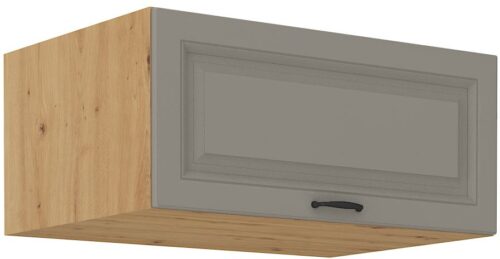 Zems dziļš sienas skapis 80 cm Stillo artisan/māla pelēks 80 NAGU-36 1F