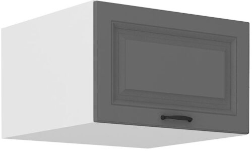 Zems, dziļš sienas skapis 60 cm Stillo balts/pelēks 60 NAGU-36 1F