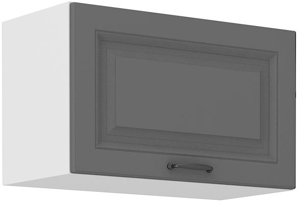 Sienas skapītis ar pārsegu 60 cm Stillo balts/pelēks 60 GU-36 1F