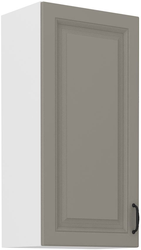 Sienas skapītis 45 cm Stillo balts/māla pelēks 45 G-90 1F