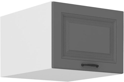 Zems, dziļš sienas skapis 50 cm Stillo balts/pelēks 50 NAGU-36 1F